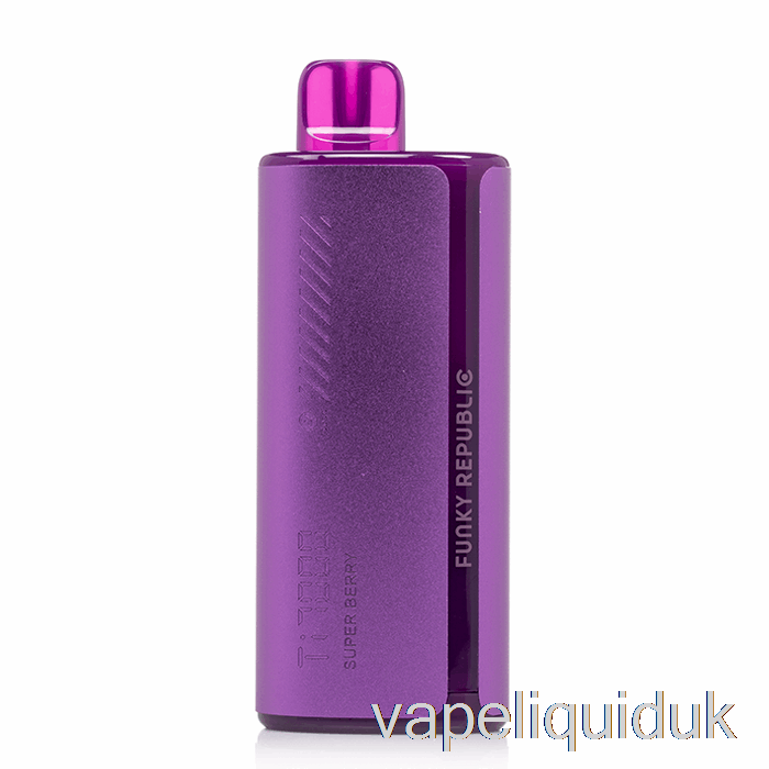 Funky Lands Ti7000 Disposable Super Berry Vape Liquid